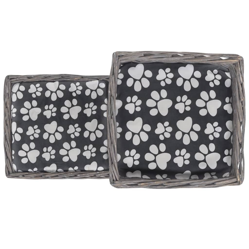 vidaXL Arbre/maison/château à chat avec coussin Saule