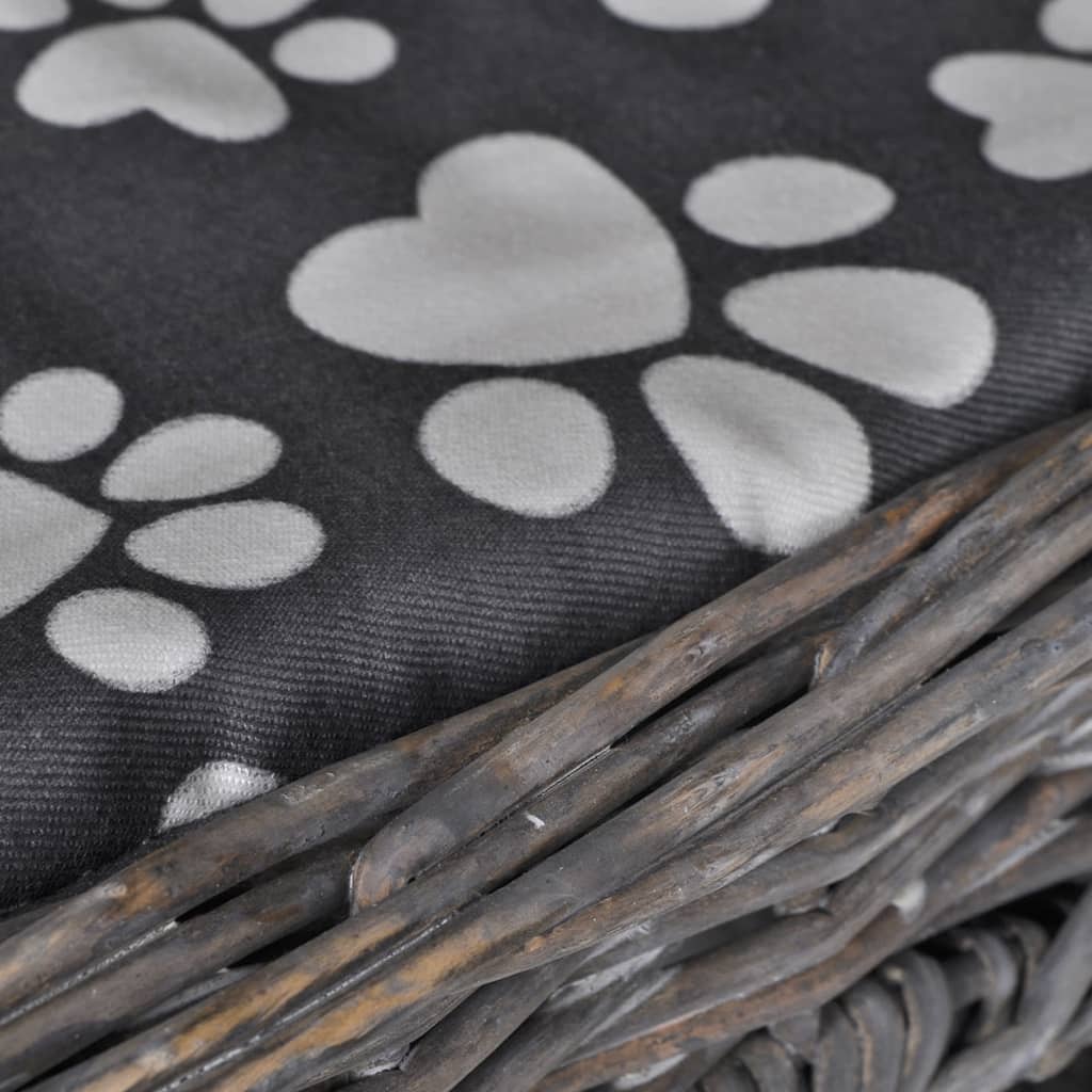 vidaXL Arbre/maison/château à chat avec coussin Saule