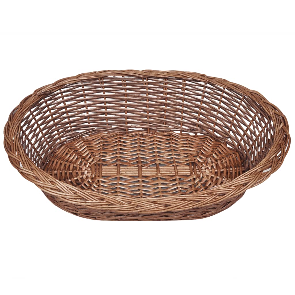 vidaXL Panier/Lit pour animaux de compagnie Naturel 70 cm