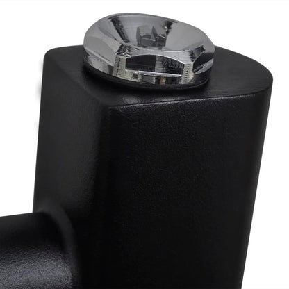 vidaXL Sèche-serviettes eau chaude à rails droits noir 600x764 mm