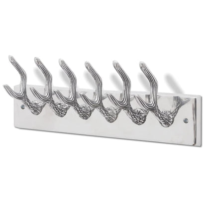 Cintre/portemanteau en aluminium Argent