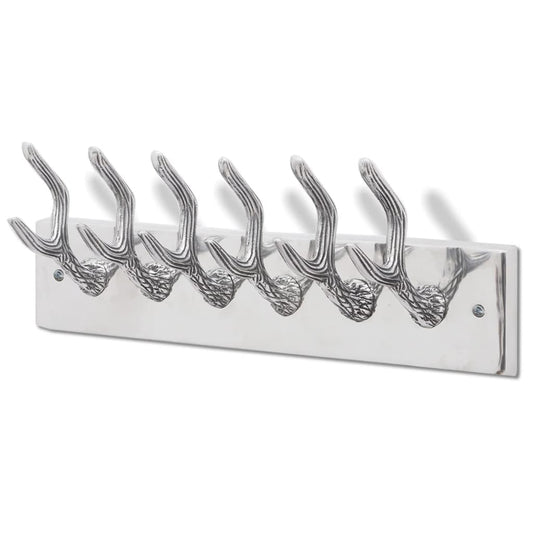 Cintre/portemanteau en aluminium Argent