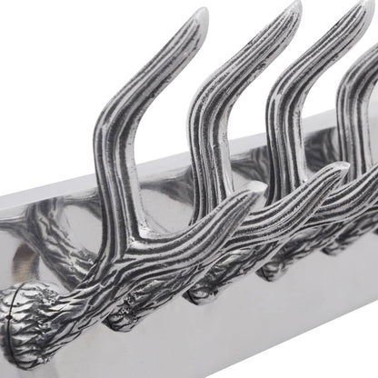 Cintre/portemanteau en aluminium Argent