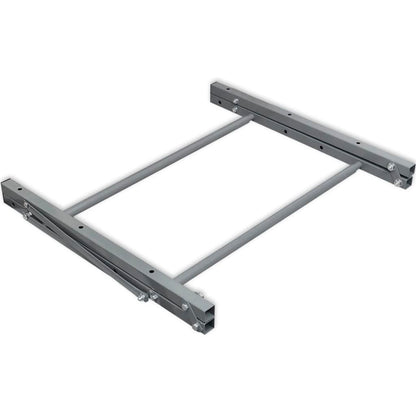vidaXL Porte-pneus argenté acier