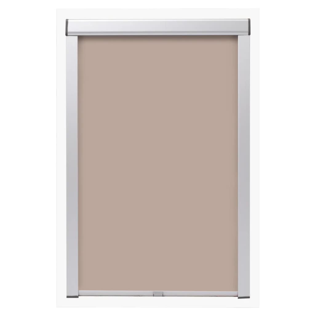 vidaXL Store enrouleur occultant Beige P06/406