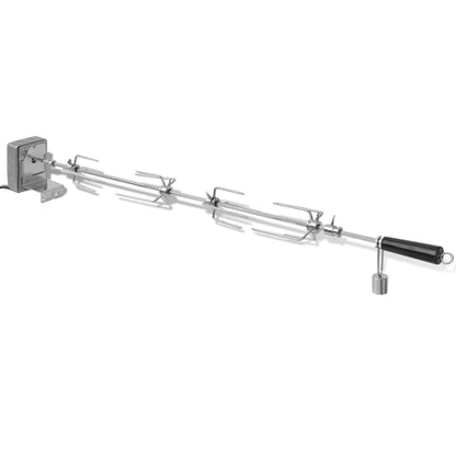 vidaXL Broche à rôtir avec moteur 1000 mm Acier
