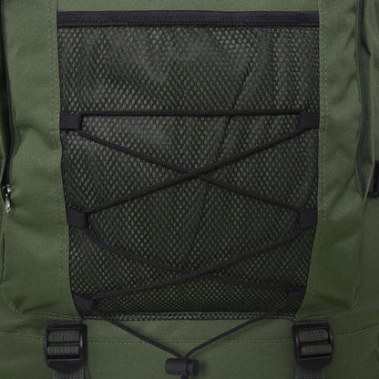 vidaXL Sac à dos en style d'armée XXL 100 L Vert
