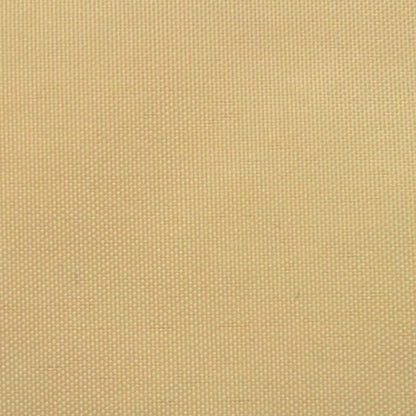 vidaXL Parasol en tissu oxford carré 3,6 x 3,6 m beige