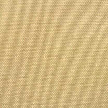 vidaXL Voile de parasol tissu oxford triangulaire 3,6x3,6x3,6 m beige