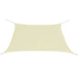 vidaXL Parasol en tissu oxford carré 3,6 x 3,6 m crème