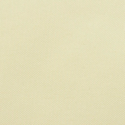 vidaXL Parasol en tissu oxford carré 3,6 x 3,6 m crème