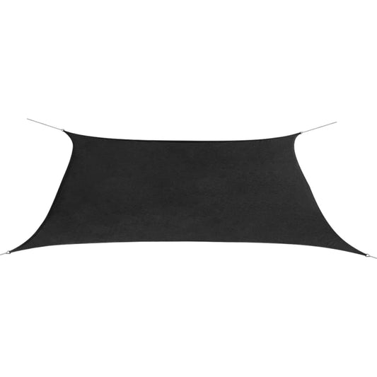 vidaXL Voile de parasol tissu oxford rectangulaire 2x4 m anthracite