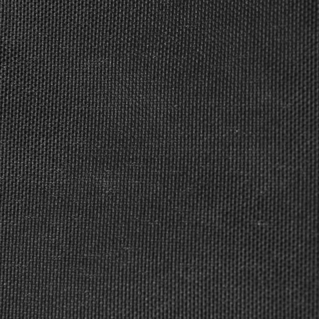 vidaXL Voile de parasol tissu oxford triangulaire 5x5x5 m anthracite