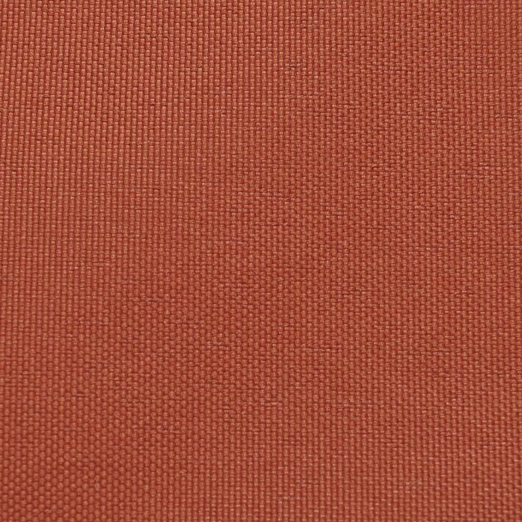 vidaXL Voile de parasol tissu oxford carré 3,6x3,6 m terre cuite