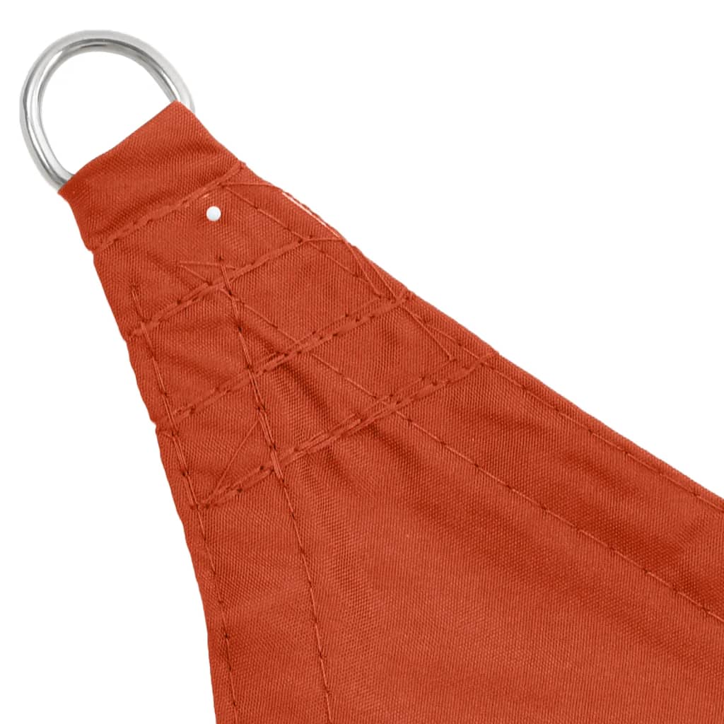 vidaXL Voile de parasol tissu oxford carré 3,6x3,6 m terre cuite