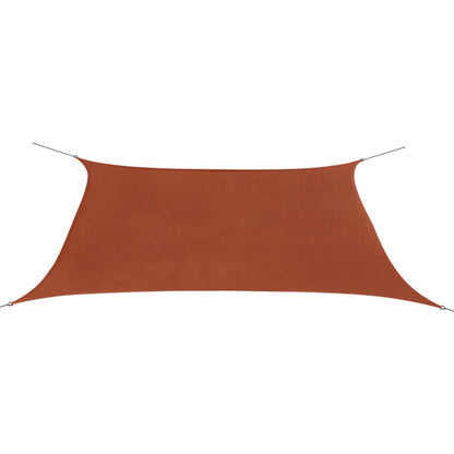 vidaXL Voile de parasol tissu oxford rectangulaire 2x4 m terre cuite
