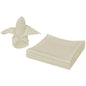 vidaXL Serviettes de table 100 pcs Crème 50x50 cm