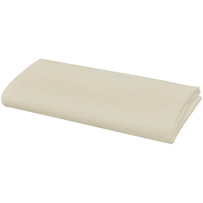 vidaXL Serviettes de table 100 pcs Crème 50x50 cm