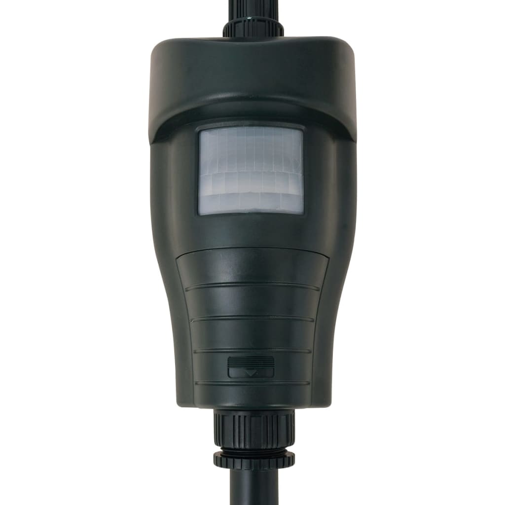 vidaXL Répulsif pour animaux avec capteur PIR Vert foncé
