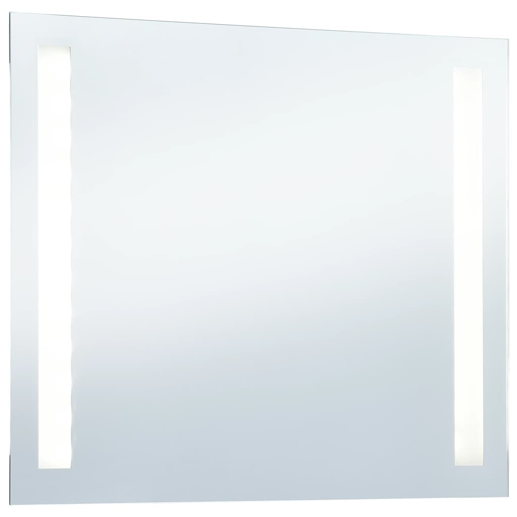 vidaXL Miroir mural à LED pour salle de bains 80x60 cm