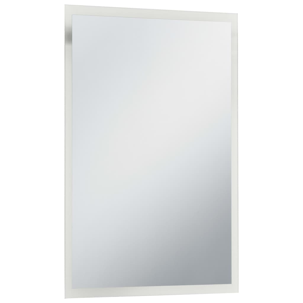 vidaXL Miroir mural à LED pour salle de bains 60x80 cm
