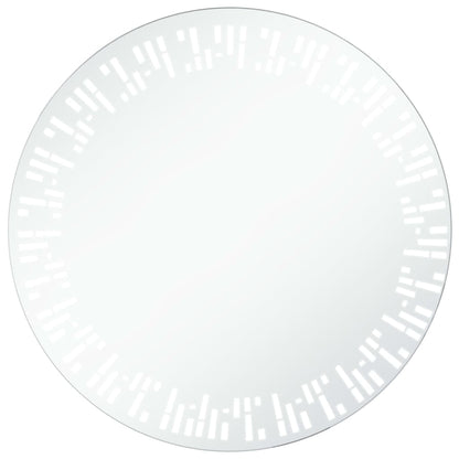 vidaXL Miroir à LED pour salle de bain 70 cm