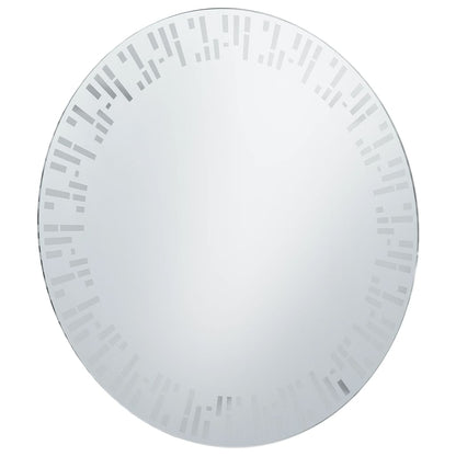 vidaXL Miroir à LED pour salle de bain 80 cm