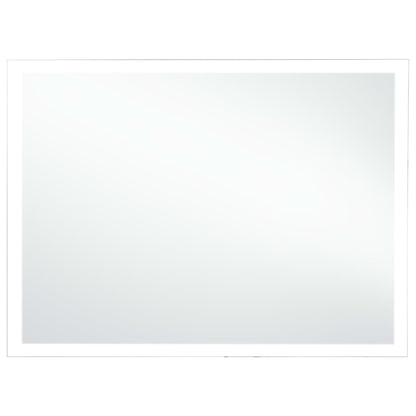vidaXL Miroir mural à LED pour salle de bains 100x60 cm
