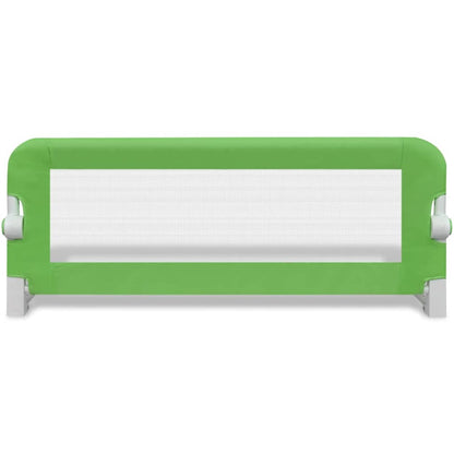 vidaXL Barrière de lit de sécurité pour tout-petits 2pcs Vert 102x42cm