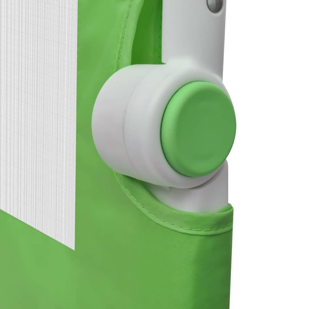 vidaXL Barrière de lit de sécurité pour tout-petits 2pcs Vert 102x42cm