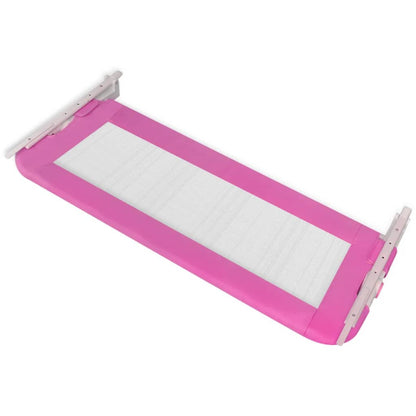 vidaXL Barrière de lit de sécurité pour tout-petits 2pcs Rose 102x42cm