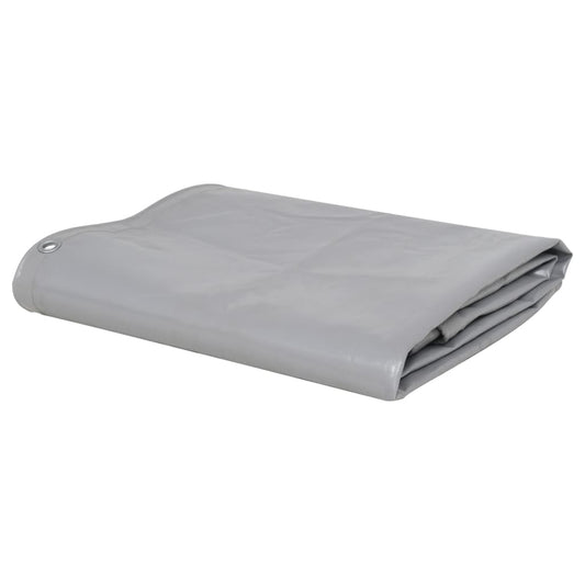vidaXL Bâche 650 g / m² 2,5 x 3,5 m Gris