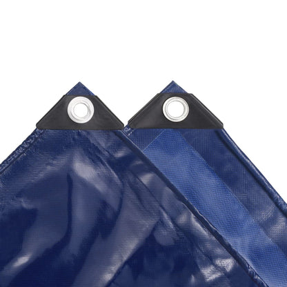 vidaXL Bâche 650 g / m² 1,5 x 20 m Bleu