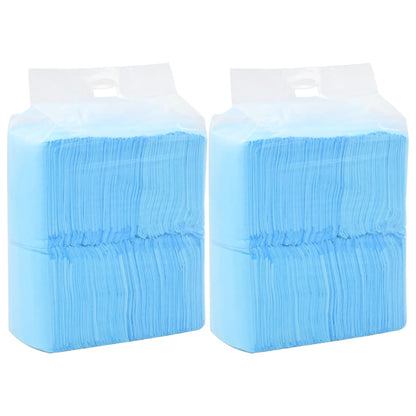 vidaXL Tapis d’hygiène pour chiens 200 pcs 60 x 60 cm Tissu non tissé