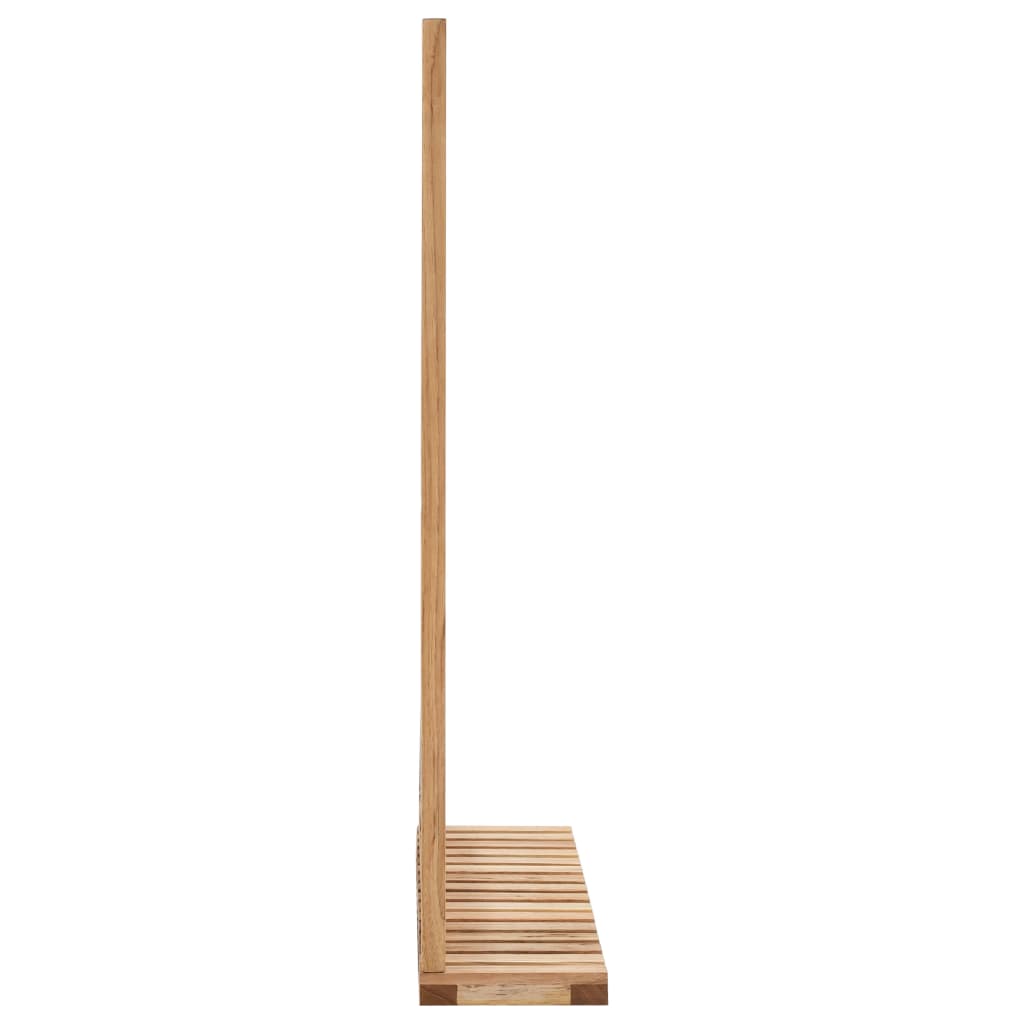 vidaXL Miroir de salle de bain 60 x 12 x 62 cm Bois de noyer massif