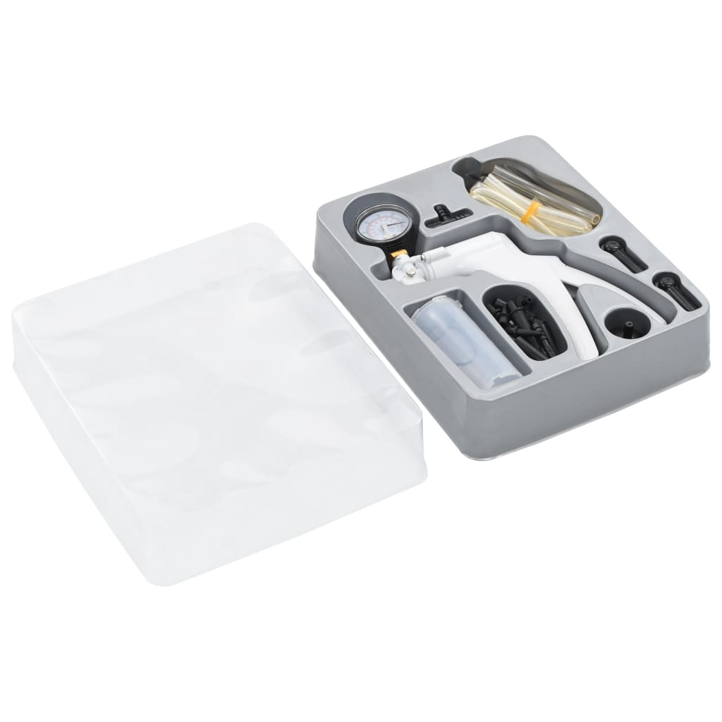 vidaXL Kit de purge de frein et pompe à vide
