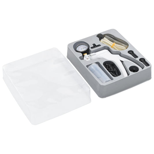 vidaXL Kit de purge de frein et pompe à vide