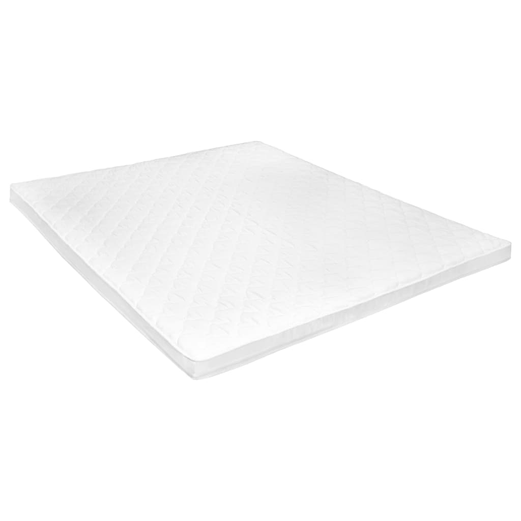 vidaXL Sur-matelas 140 x 200 cm Mousse froide Profil d'œuf 6 cm