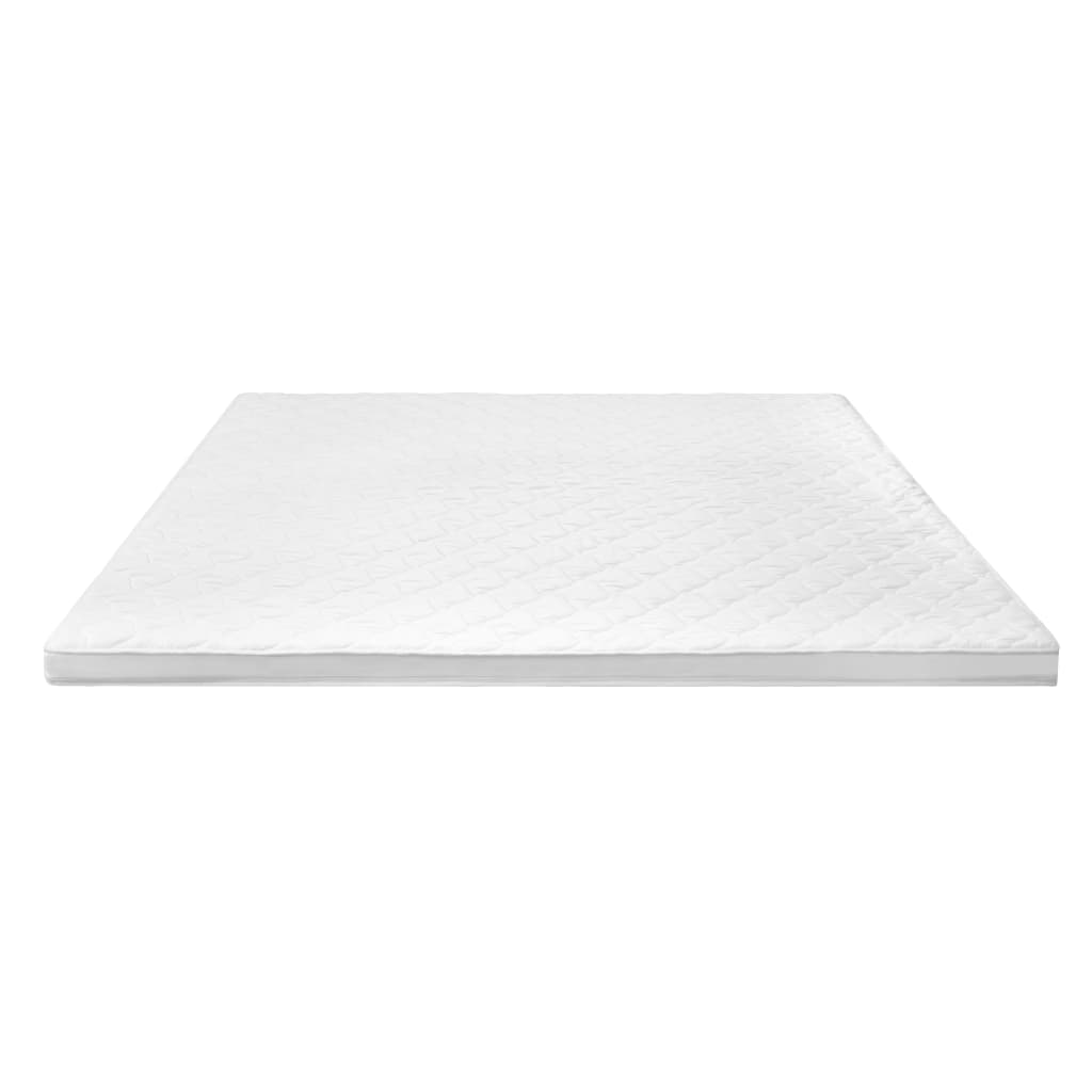 vidaXL Sur-matelas 160 x 200 cm Mousse froide Profil d'œuf 6 cm