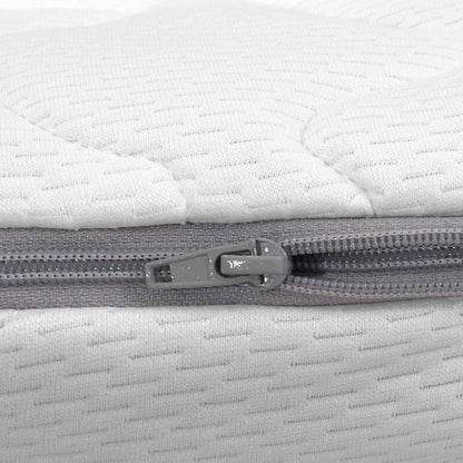 vidaXL Sur-matelas 80 x 200 cm Mousse à mémoire de forme Visco 6 cm