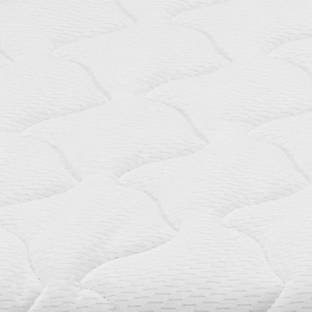 vidaXL Sur-matelas 80 x 200 cm Mousse à mémoire de forme Visco 6 cm