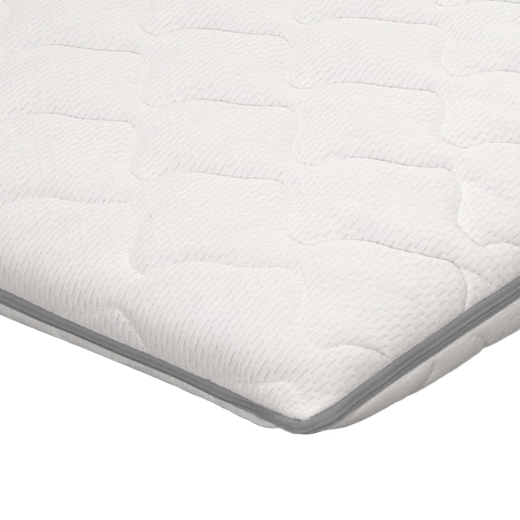 vidaXL Sur-matelas 100 x 200 cm Mousse à mémoire de forme Visco 6 cm
