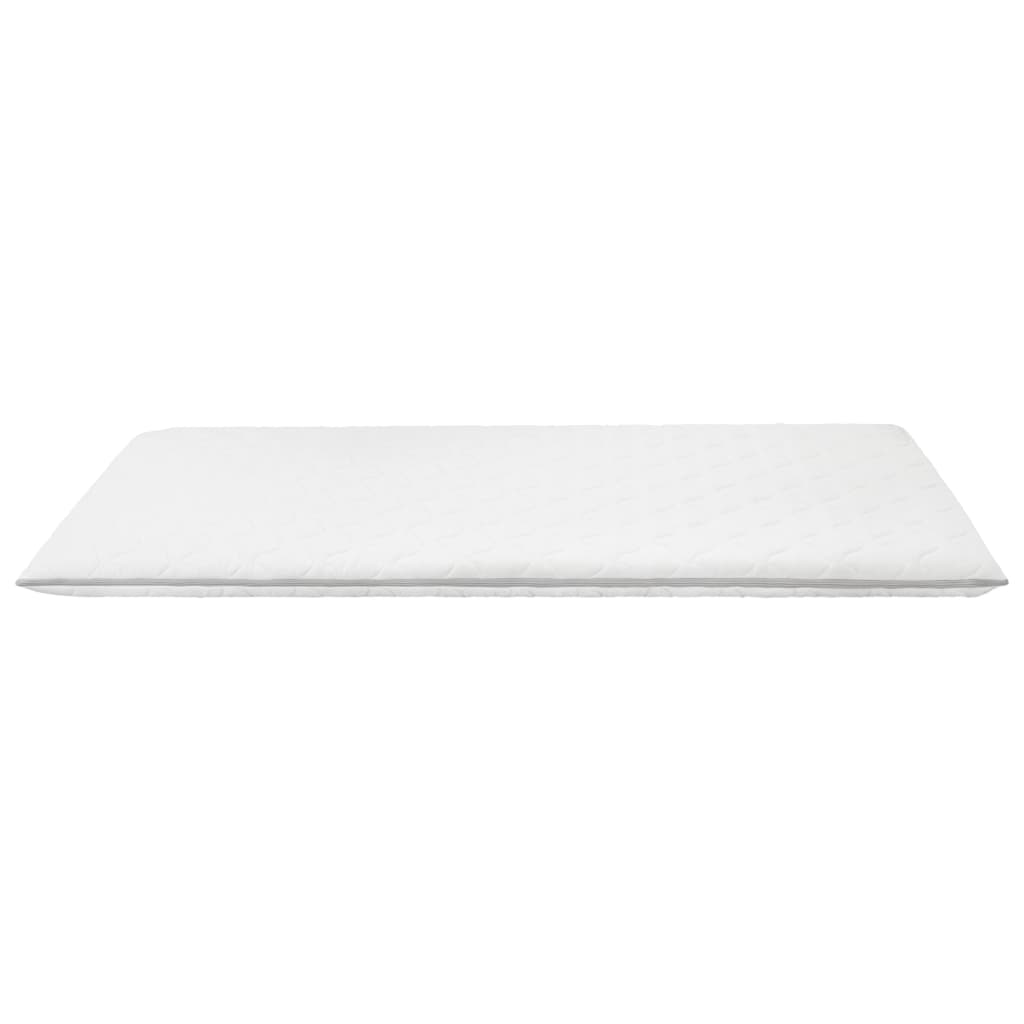 vidaXL Sur-matelas 120 x 200 cm Mousse à mémoire de forme Visco 6 cm