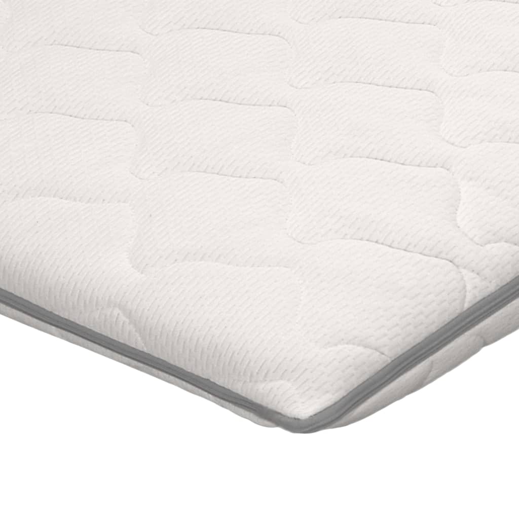 vidaXL Sur-matelas 120 x 200 cm Mousse à mémoire de forme Visco 6 cm