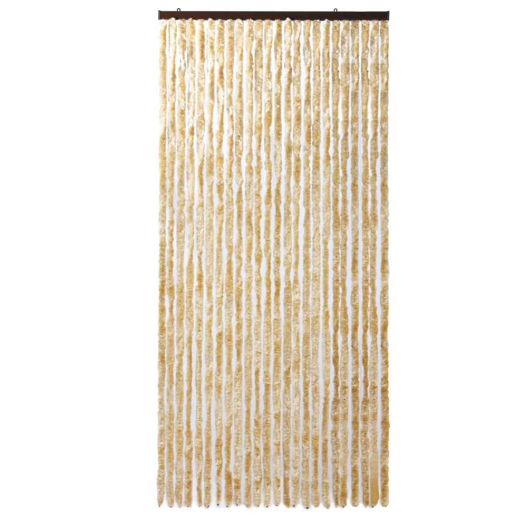 vidaXL Moustiquaire Beige 100x220 cm Chenille