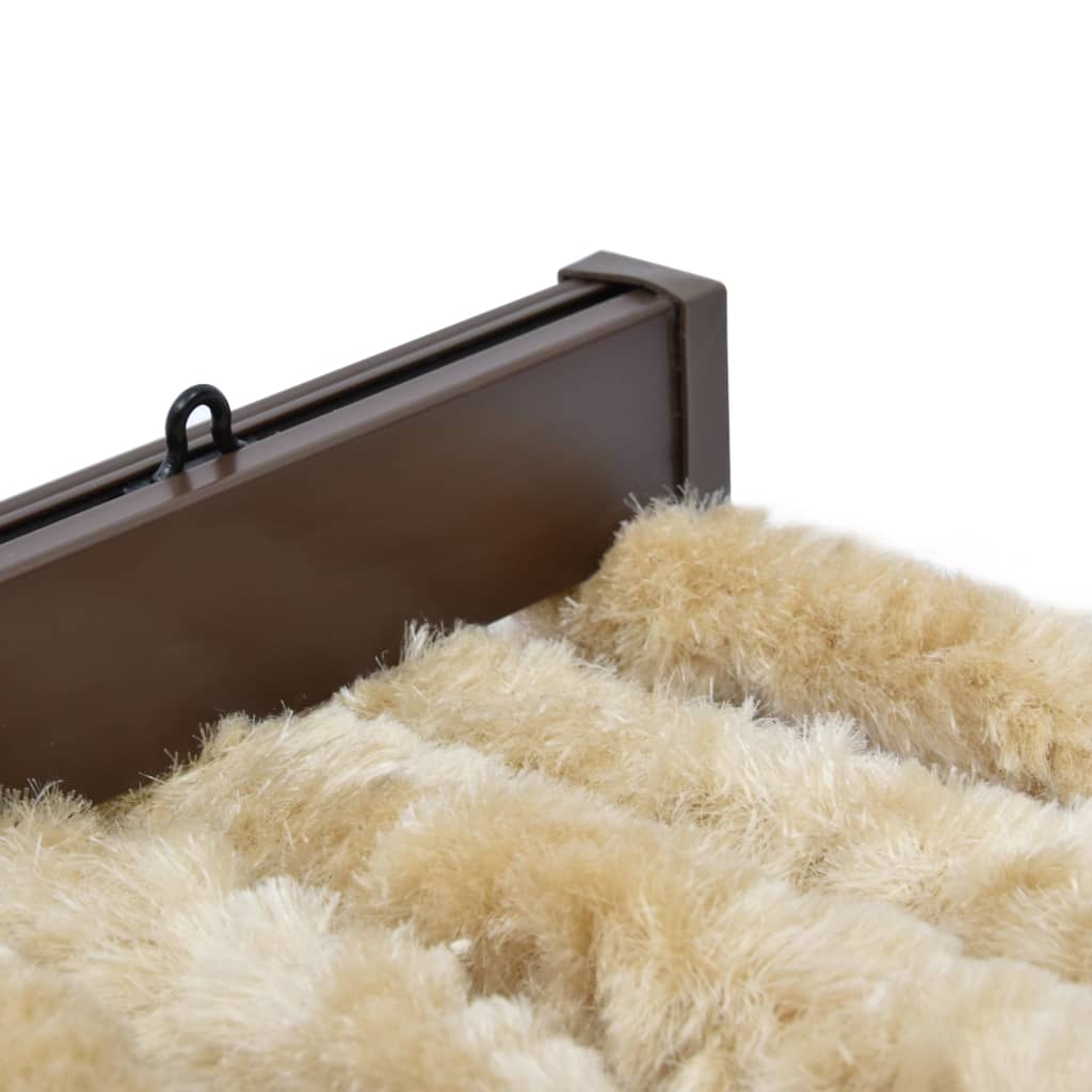 vidaXL Moustiquaire Beige 100x220 cm Chenille