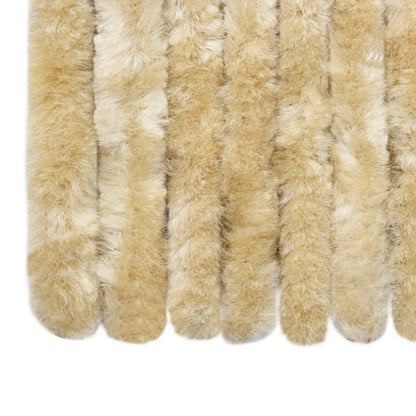 vidaXL Moustiquaire Beige 100x220 cm Chenille