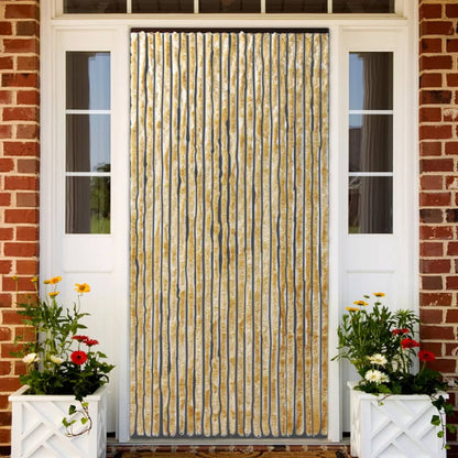 vidaXL Moustiquaire Beige 100x220 cm Chenille