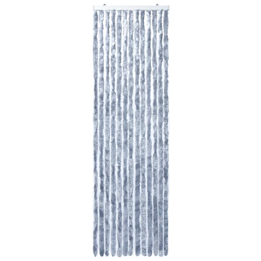 vidaXL Moustiquaire Argenté 56x185 cm Chenille