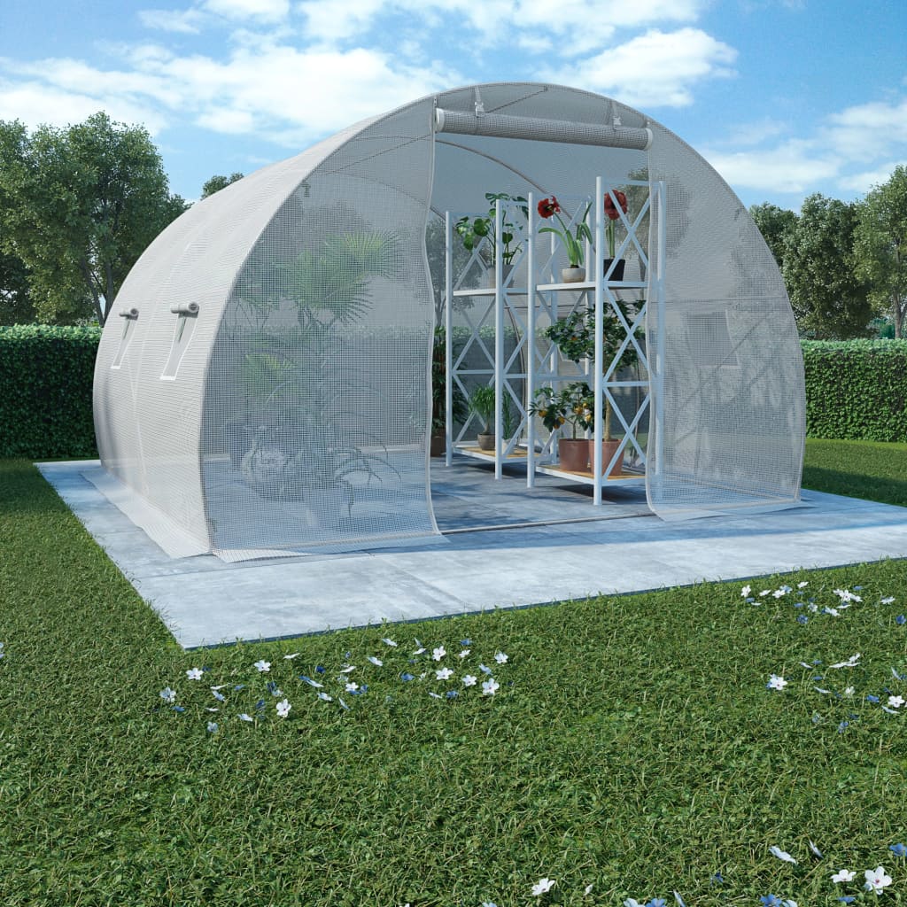 vidaXL Serre 9 m² 300x300x200 cm